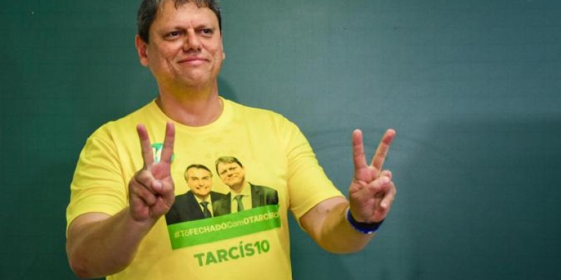 Tarcísio Gomes de Freitas é eleito governador de São Paulo