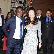 Pelé, aos 75 anos, se casa pela 3º vez: eleita é Márcia Cibele Aoki.