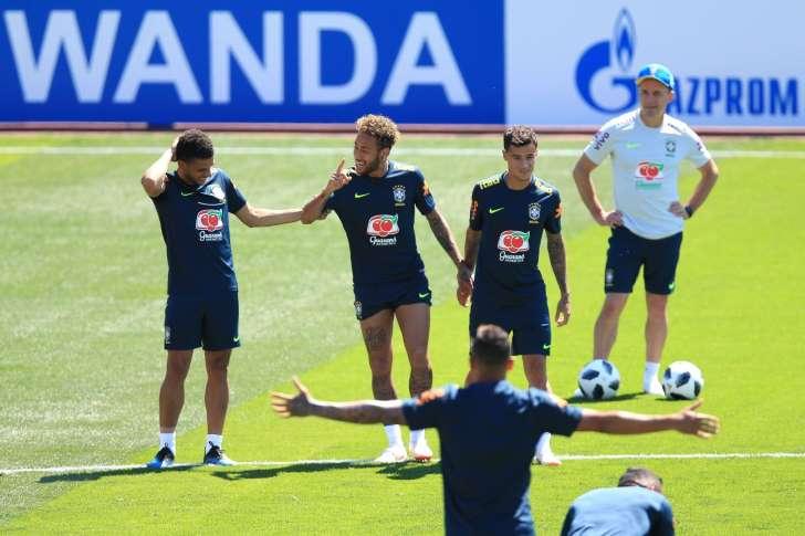 Seleção brasileira: Primeiro treino na Rússia