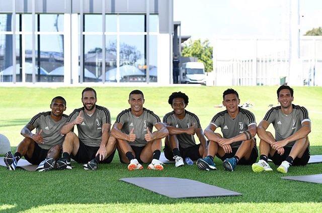 Cristiano Ronaldo começa a treinar no CT da Juventus: "Primeiro treino duro"