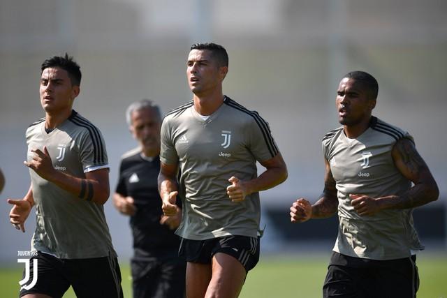 Cristiano Ronaldo começa a treinar no CT da Juventus: "Primeiro treino duro"