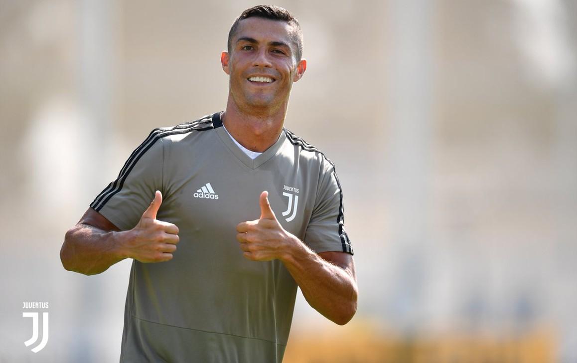 Cristiano Ronaldo começa a treinar no CT da Juventus: 