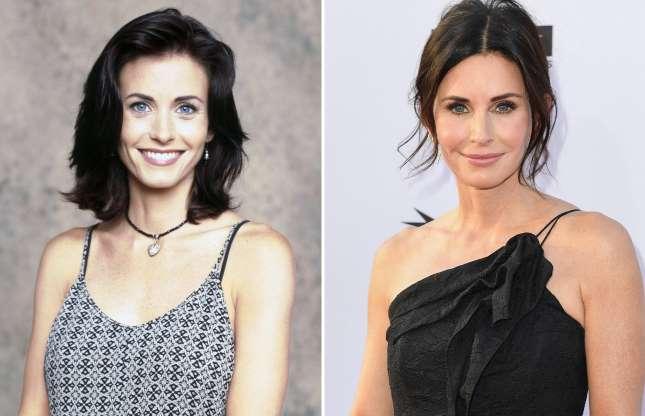Antes e depois do elenco de 