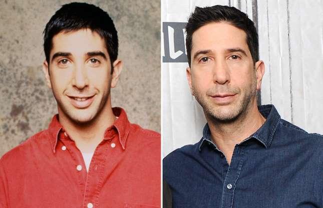 Antes e depois do elenco de 