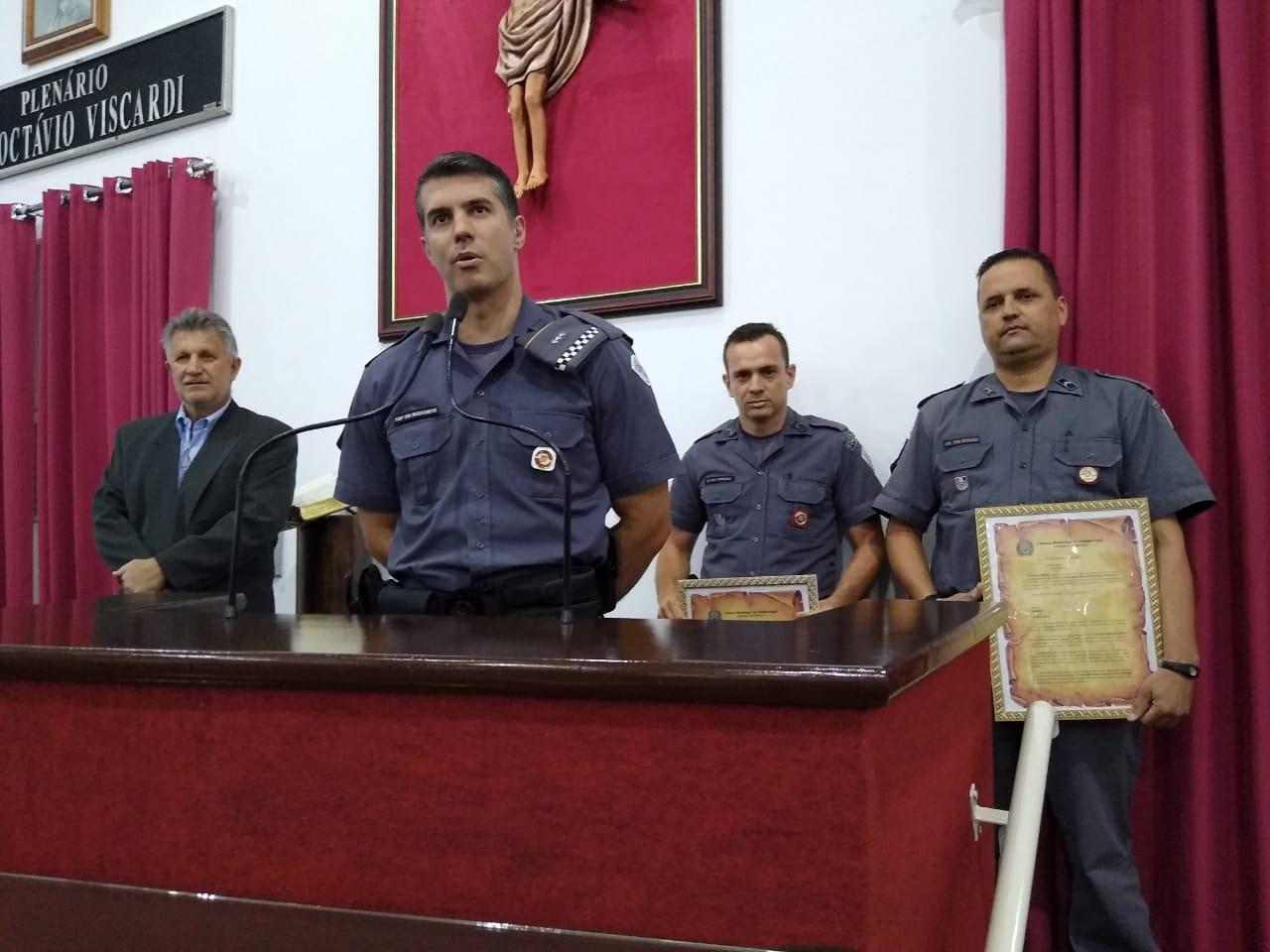 Policiais Militares são homenageados na Câmara