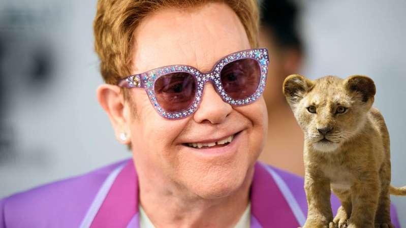 Elton John não gostou da trilha sonora do remake de O Rei Leão