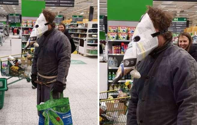 As máscaras caseiras mais divertidas que você vai ver hoje