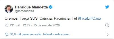 Nelson Teich pede demissão do Ministério da Saúde