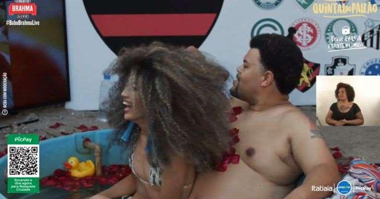 Babu fez live com participação de ex-BBBs e famosos