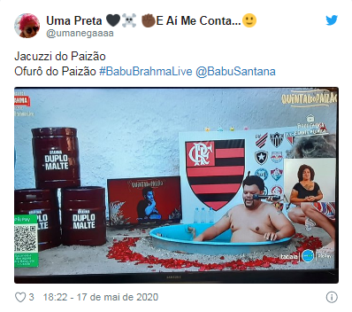 Babu fez live com participação de ex-BBBs e famosos