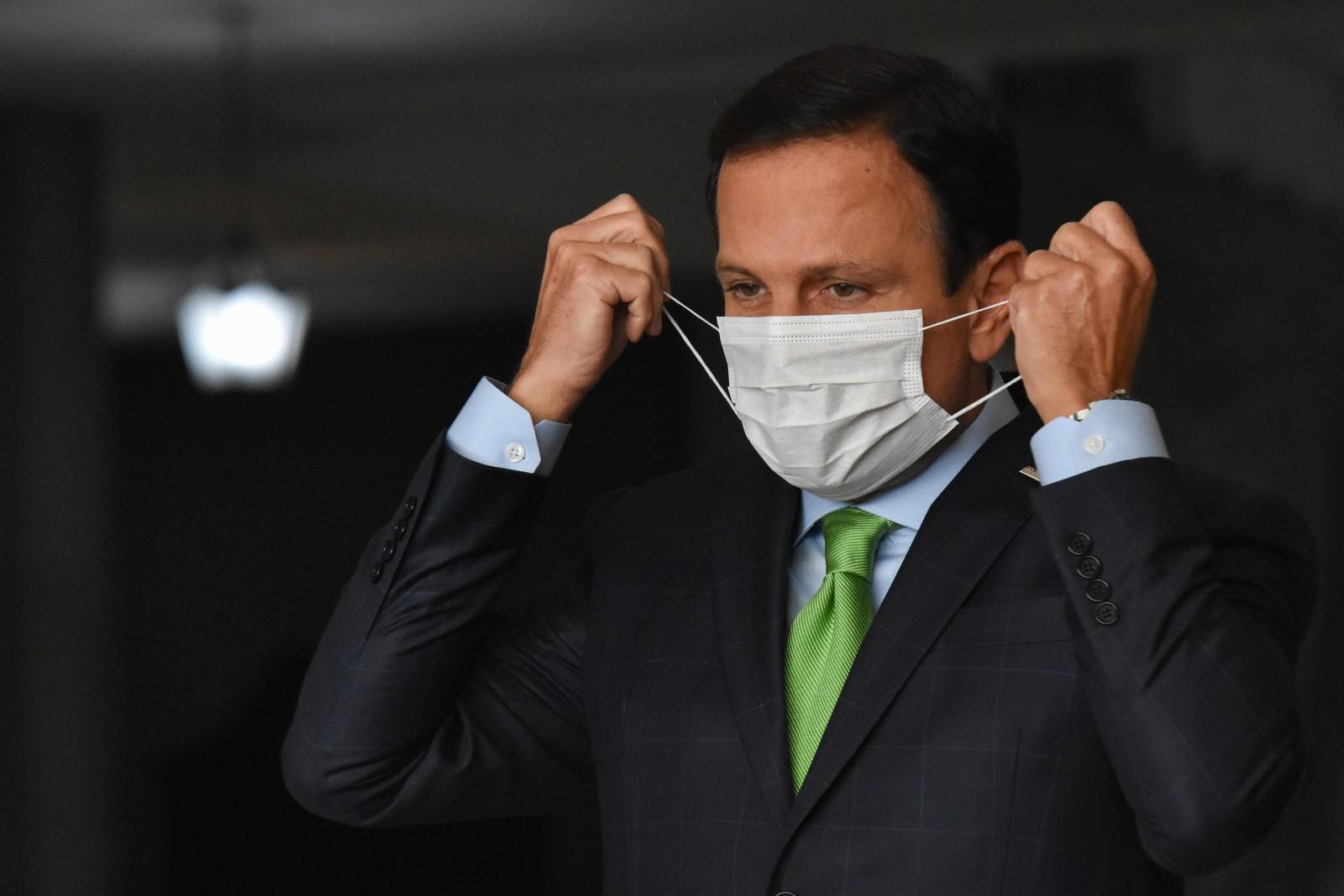 Doria anuncia alterações nos critérios de flexibilização da quarentena