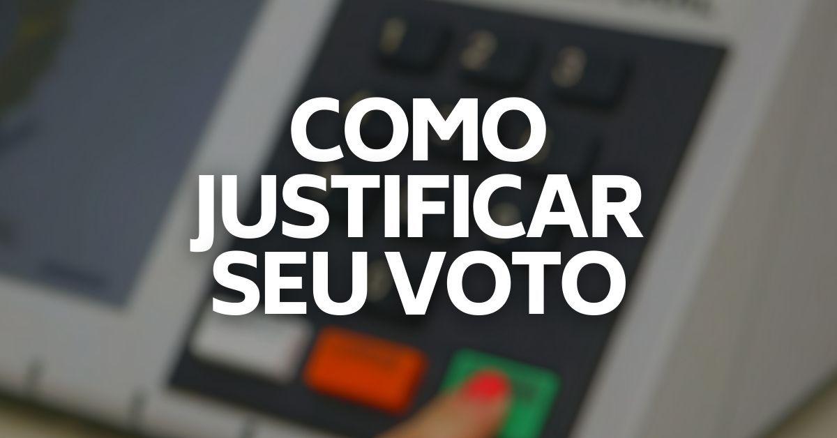 Saiba como justificar a ausência na eleição 2020