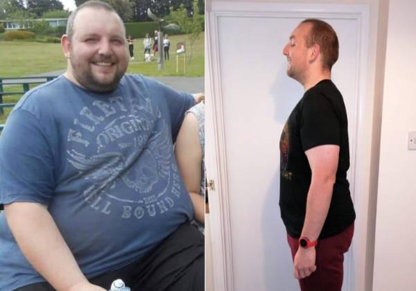 Pai perde 100 kg em 1 ano e vira maratonista para brincar com filhos