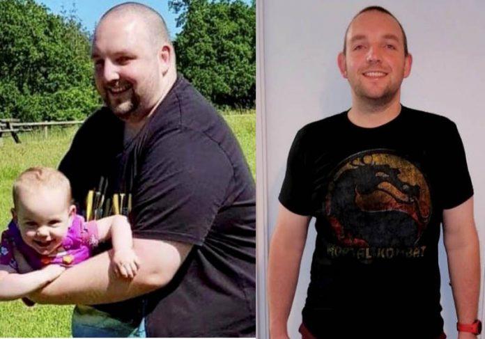 Pai perde 100 kg em 1 ano e vira maratonista para brincar com filhos