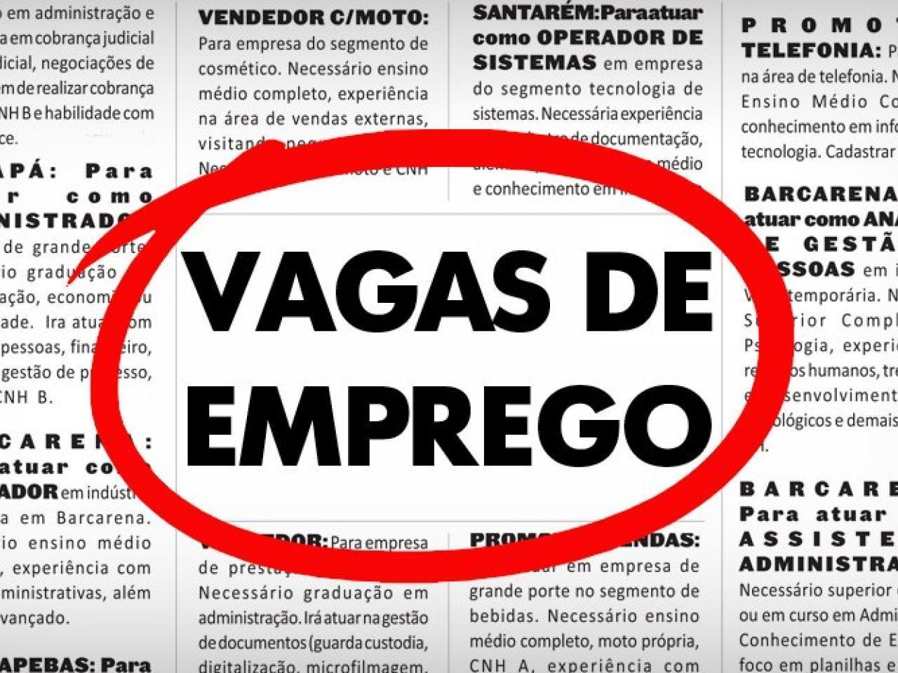 Oportunidade de Emprego
