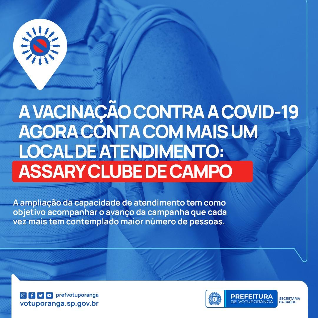 AMPLIAÇÃO DOS POSTOS DE VACINA COVID-19