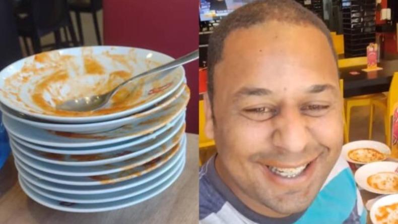 Homem é expulso de rodízio por comer demais