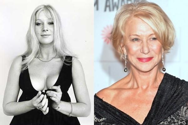Antes e depois: fotos de celebridades quando eram jovens