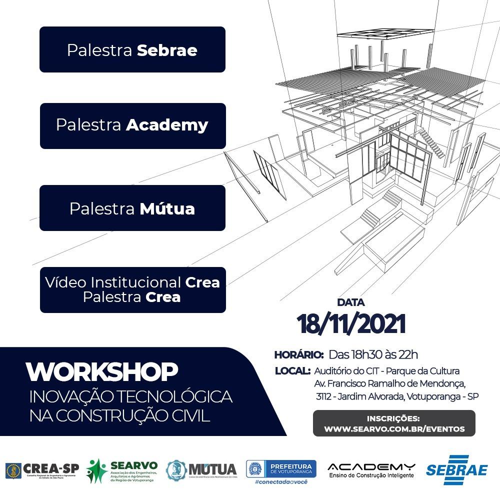 Searvo - Workshop “Inovação Tecnológica na Construção Civil