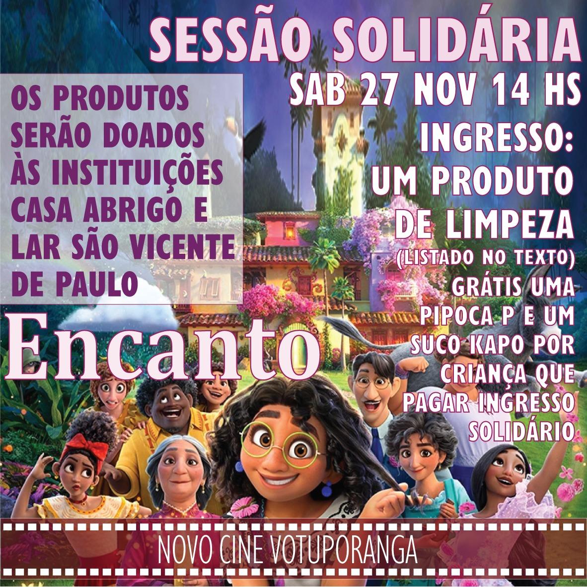 Sessão Solidária - Novo Cine Votuporanga