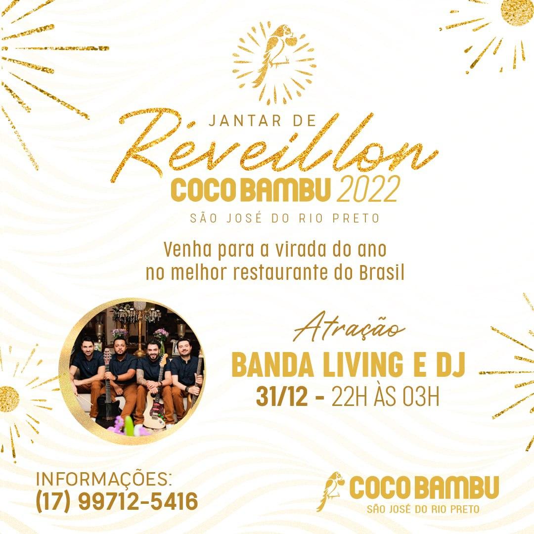 Coco Bambu São José do Rio Preto celebra Natal e Réveillon