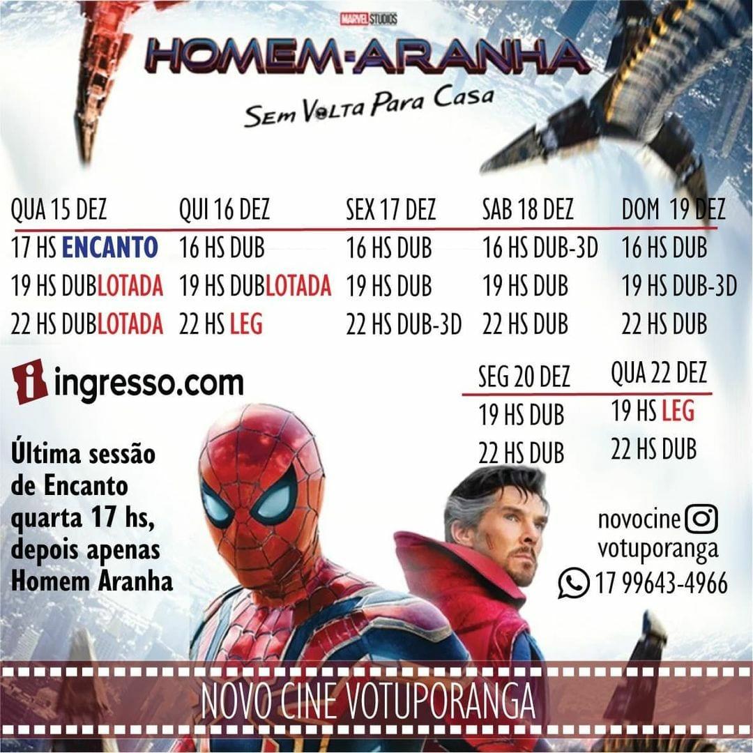 #CineClube - "Homem-Aranha: Sem Volta Pra Casa" tem 100% de aprovação