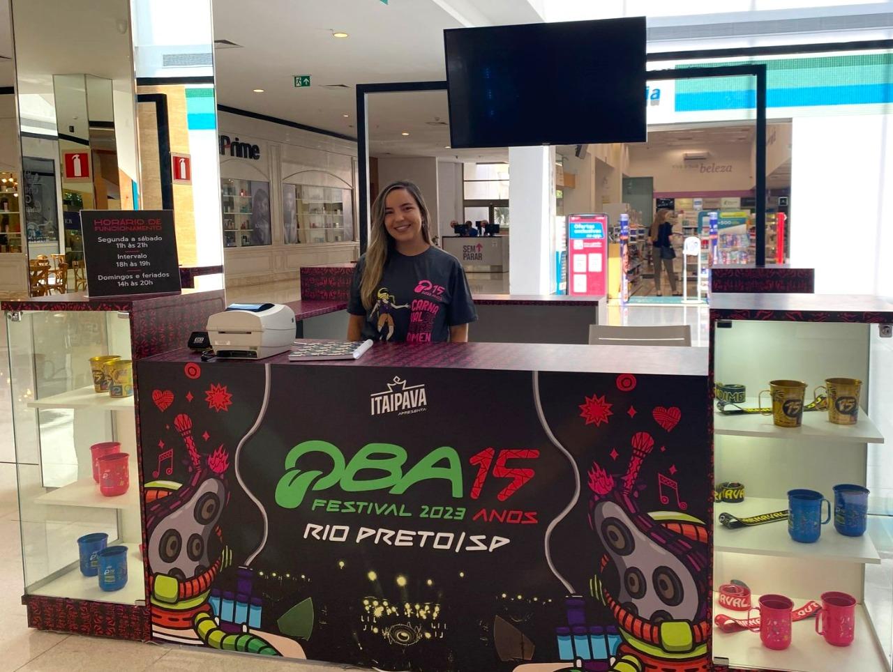 Shopping Iguatemi Rio Preto é o novo ponto de vendas do Oba Festival