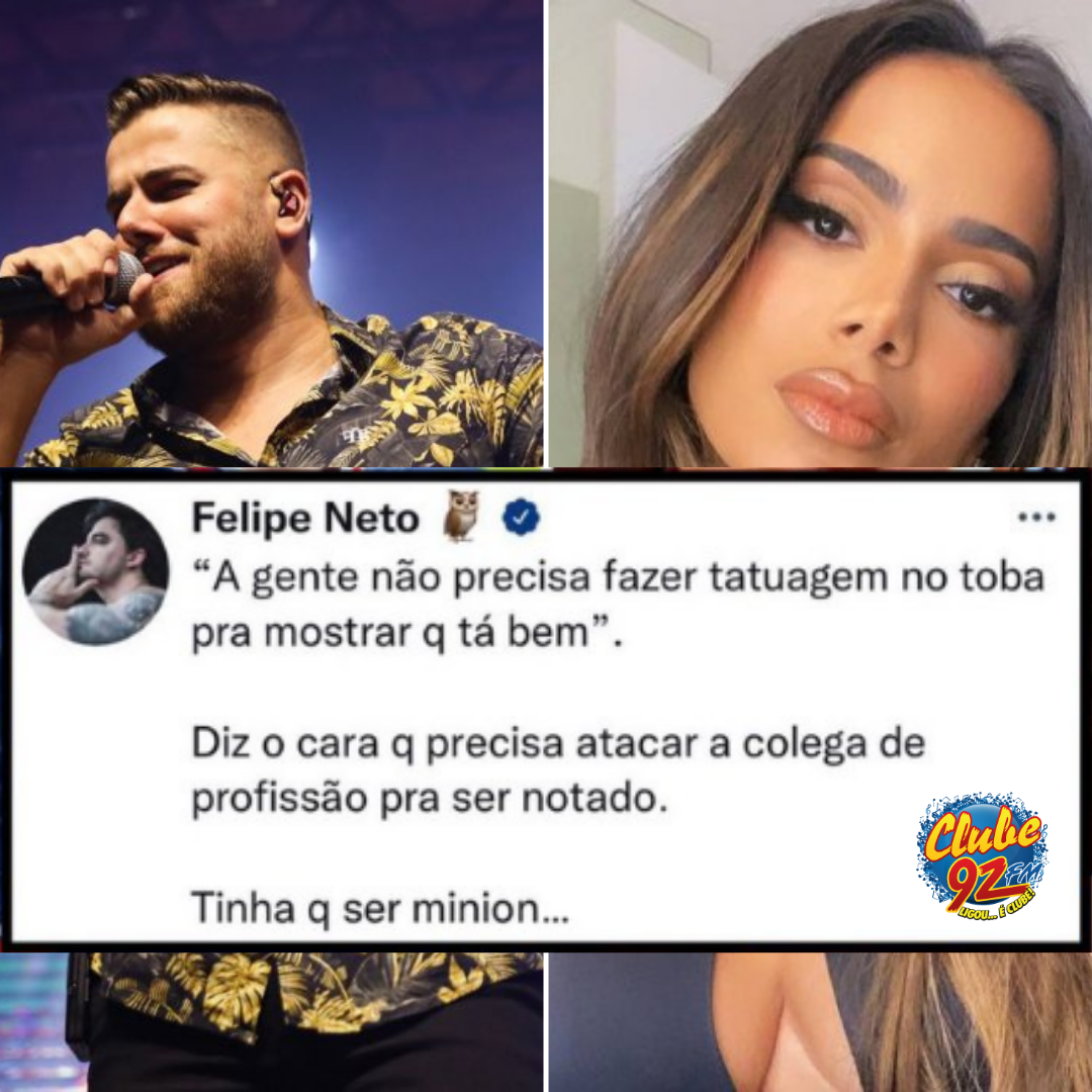 Zé Neto critica tatuagem intima de Anitta em Show no MT