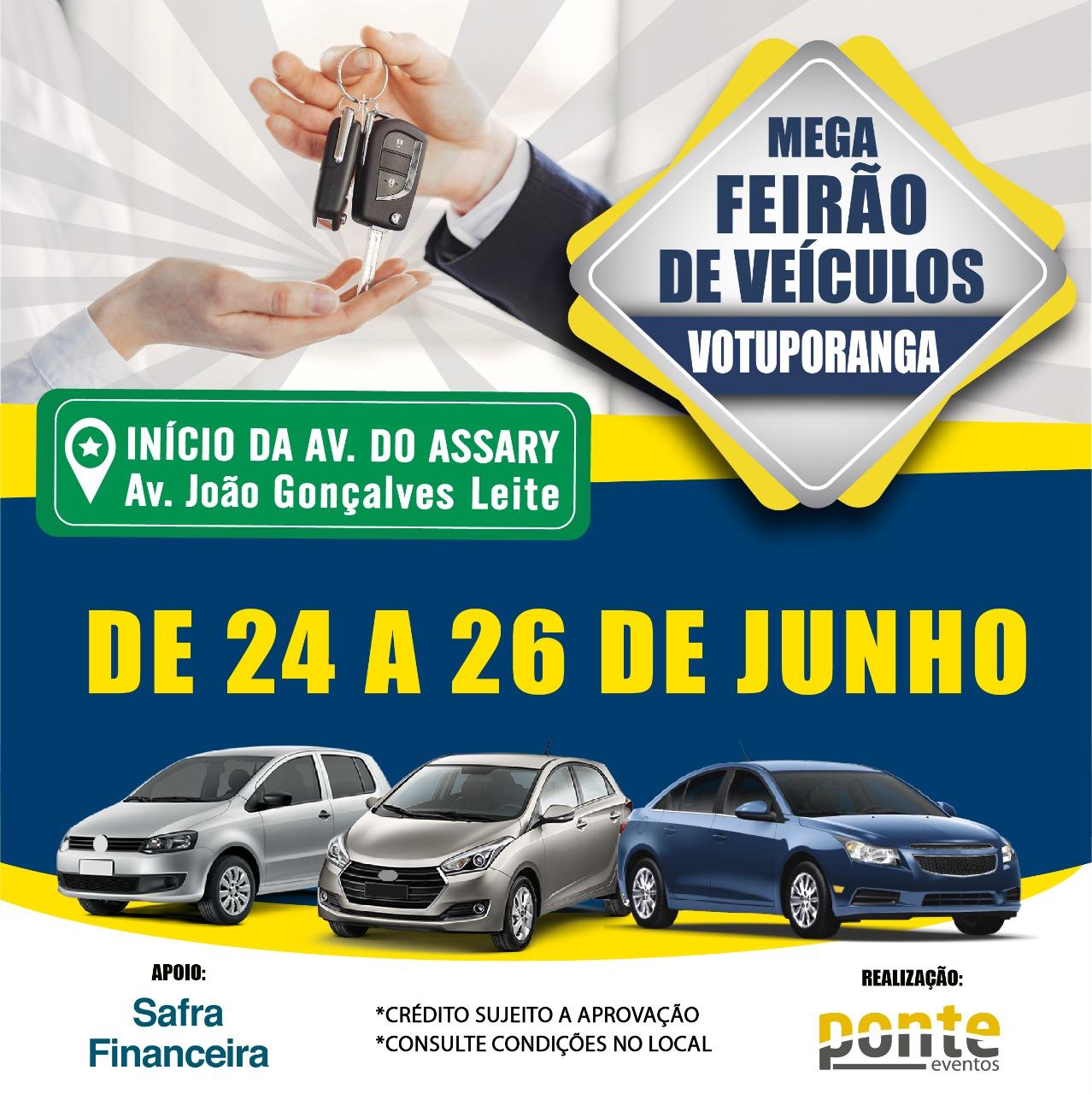 Feirão de Automóveis' tem oportunidade de negócios em Campina Grande, Paraíba