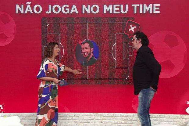 Casagrande sobre Tiago Leifert: "Não temos uma relação legal"