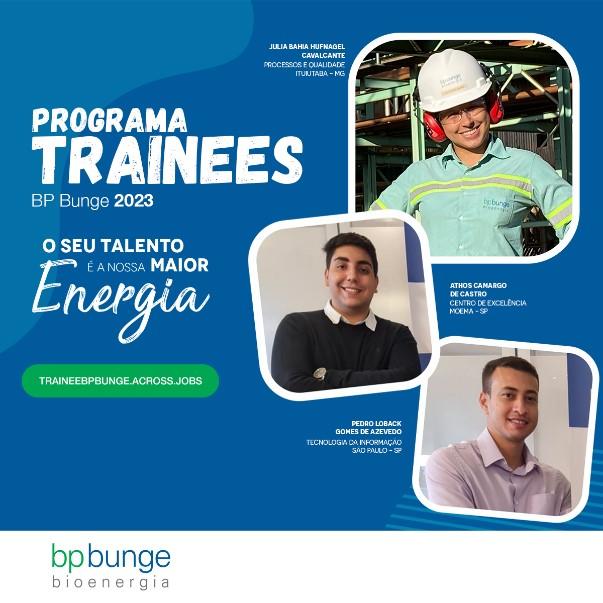 BP Bunge Bioenergia abre inscrições para os Programas Trainees e Engenheiros 2023