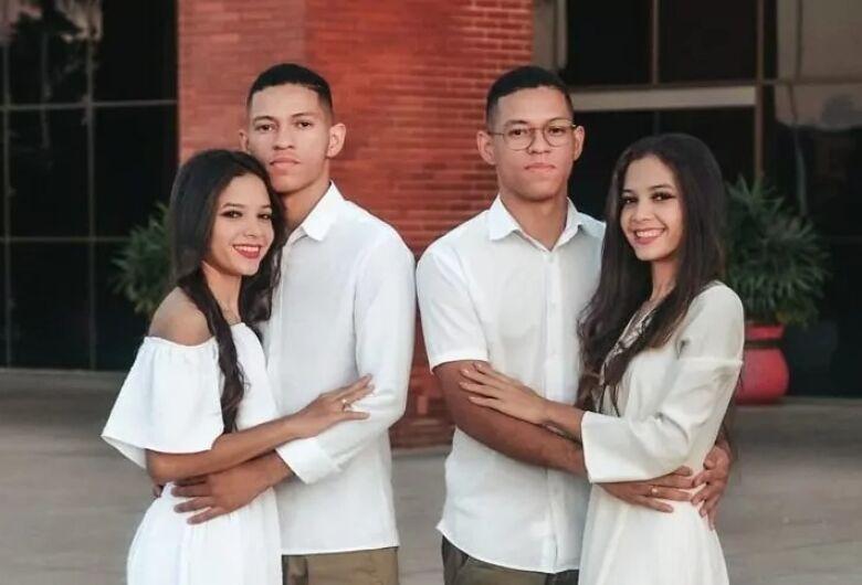 Casamento Duplo dos Irmãos Gêmeos Encanta em Palmas, Tocantins