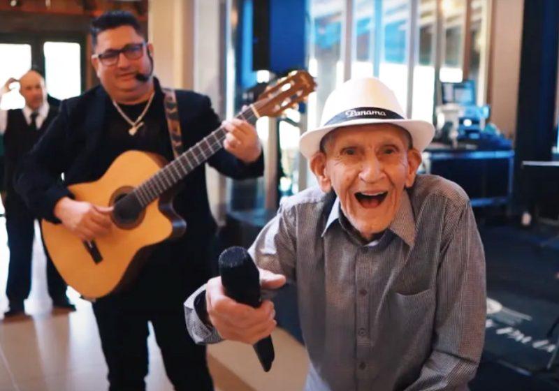 Centenário Solidário: Idoso Comemora 100 Anos com Doação de Cestas Básicas