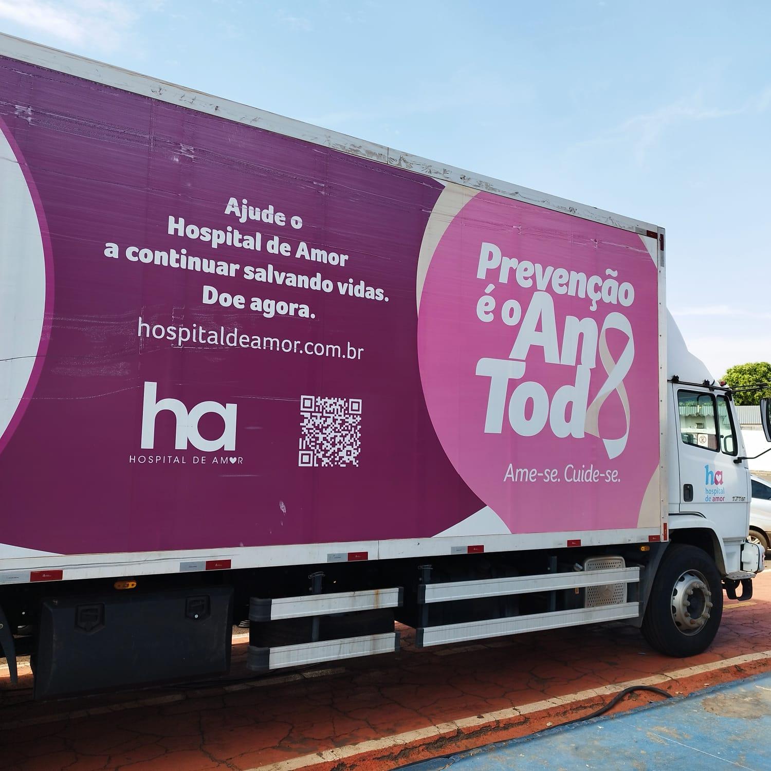 Carreta de Mamografia em Votuporanga