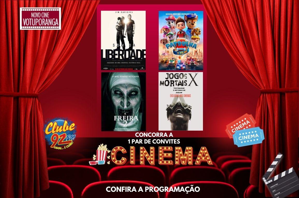 #CineClube - Novo Cine de Votuporanga - Confira a programação.
