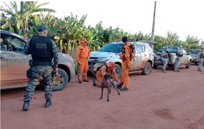 Forças de Segurança Cercam Área Rural em Busca de Foragidos da Penitenciária de Segurança Máxima de Mossoró