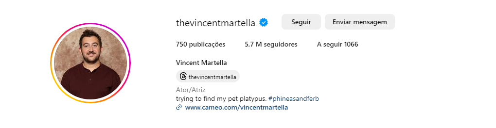 Vincent Martella, ator de 