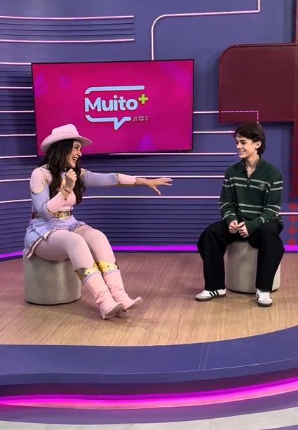 Pedro Tirolli  revela novo papel no cinema e participa de especial no Muito+ da TV TEM