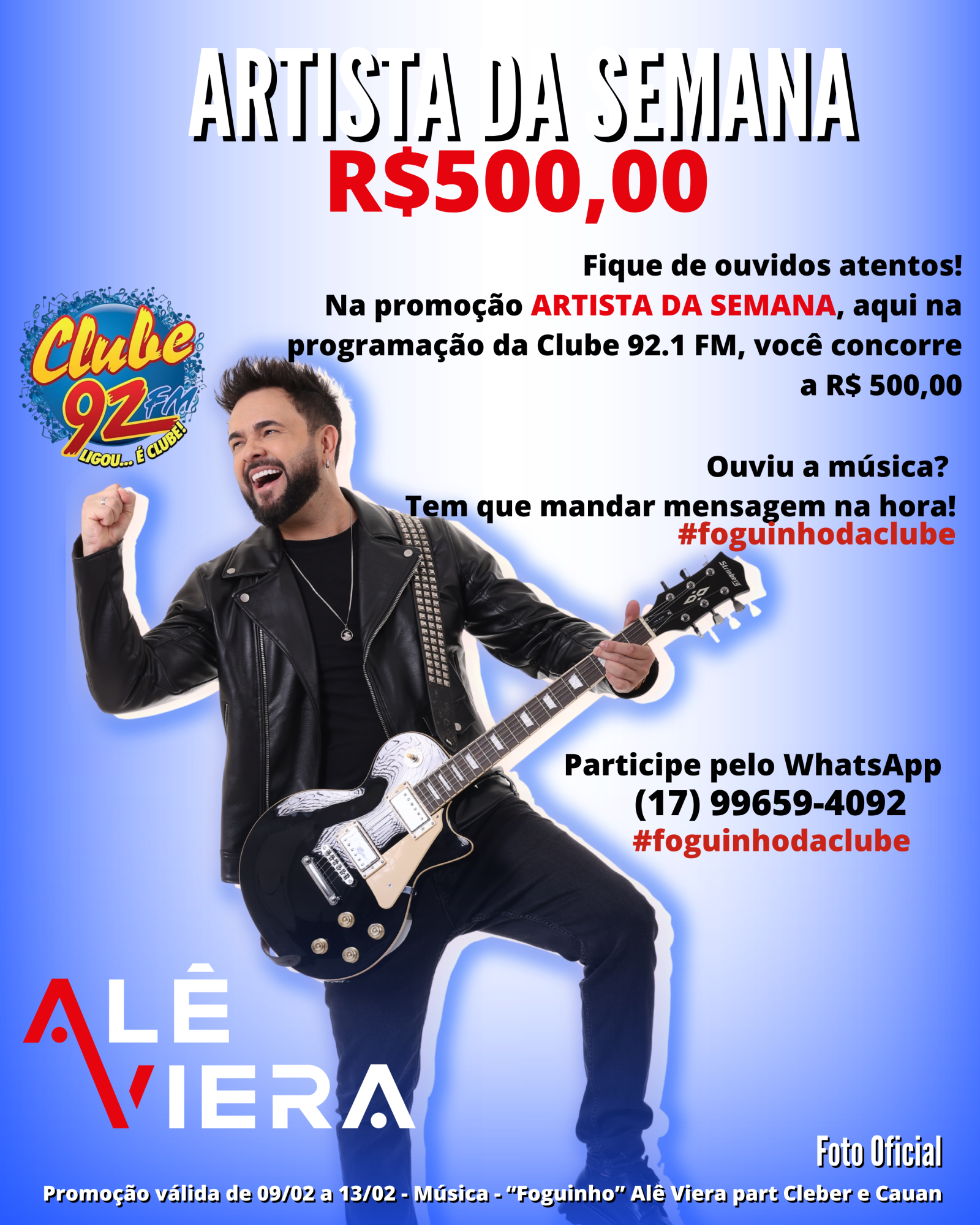 Ale Viera lança três faixas do seu primeiro DVD “Um Sonho”, gravado em Goiânia. Ale Viera lança três faixas do seu primeiro DVD “Um Sonho”, gravado em Goiânia.